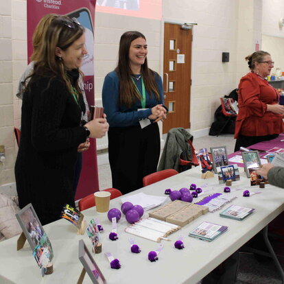two women at an event