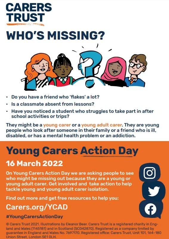 Young carers speak out for Young Carers Action Day